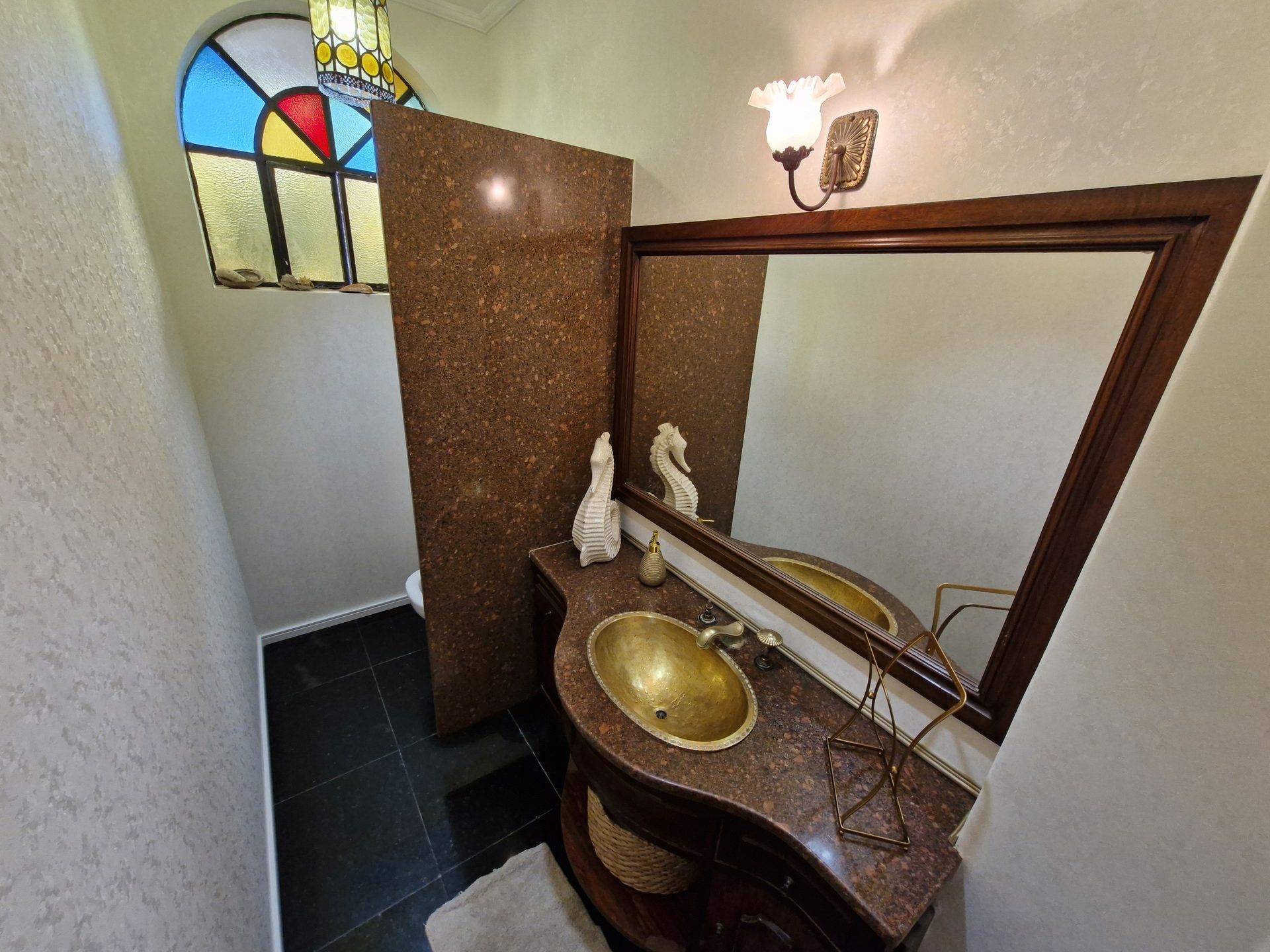 Lavabo Espelho Vitral