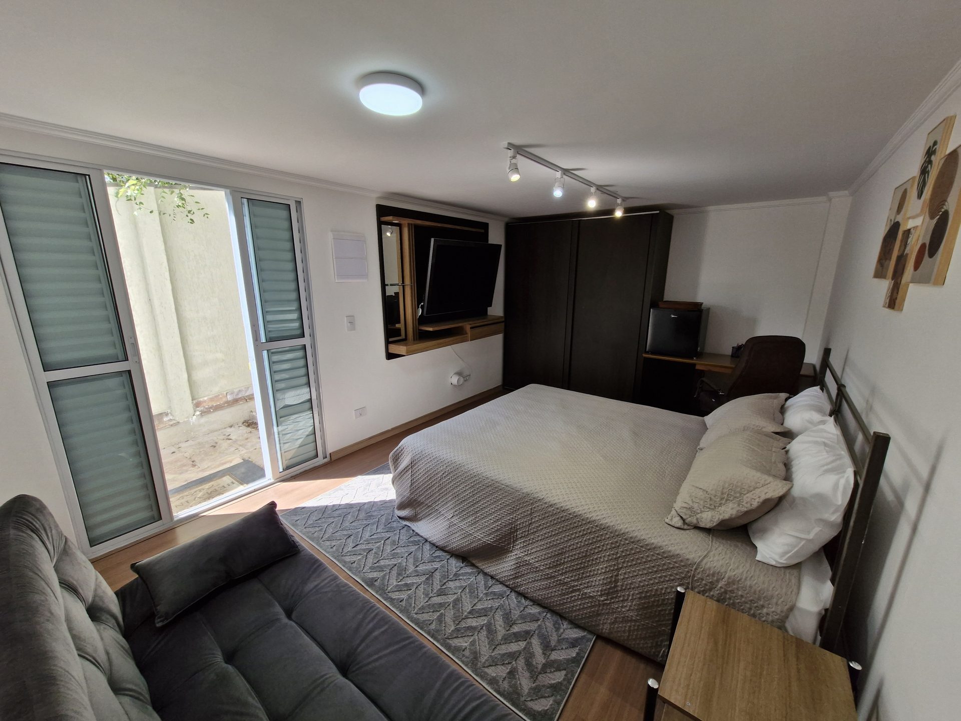 Suíte com sofá-cama